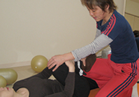 しっかりとストレッチで準備
